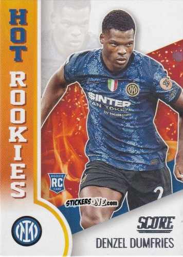 Cromo Denzel Dumfries - Score FIFA 2021-2022 n. HR11 - Panini