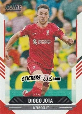Sticker Diogo Jota - Score FIFA 2021-2022 n. 154 - Panini