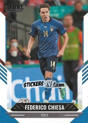 Sticker Federico Chiesa - Score FIFA 2021-2022 n. 84 - Panini