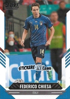 Sticker Federico Chiesa - Score FIFA 2021-2022 - Panini