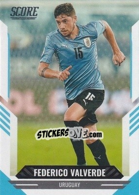 Sticker Federico Valverde - Score FIFA 2021-2022 - Panini