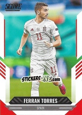 Cromo Ferran Torres - Score FIFA 2021-2022 - Panini