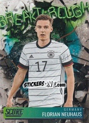 Sticker Florian Neuhaus - Score FIFA 2021-2022 n. BT1 - Panini