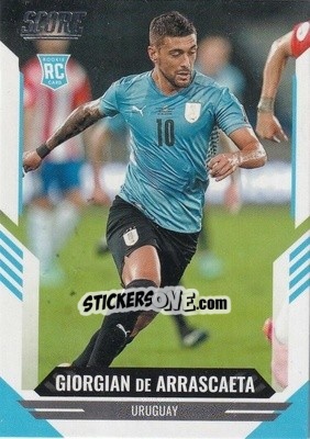 Sticker Giorgian de Arrascaeta - Score FIFA 2021-2022 n. 27 - Panini