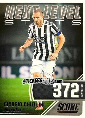 Cromo Giorgio Chiellini - Score FIFA 2021-2022 - Panini