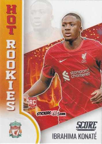 Figurina Ibrahima Konate - Score FIFA 2021-2022 n. HR3 - Panini