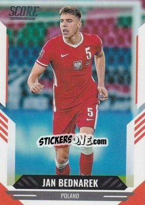 Sticker Jan Bednarek - Score FIFA 2021-2022 - Panini
