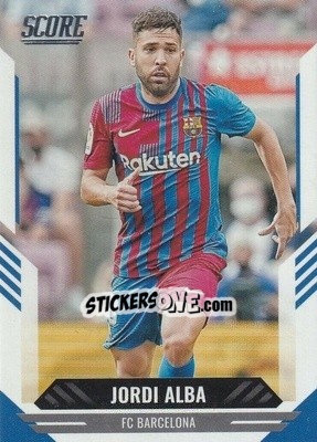 Sticker Jordi Alba - Score FIFA 2021-2022 n. 139 - Panini