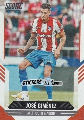 Sticker Jose Gimenez - Score FIFA 2021-2022 n. 168 - Panini