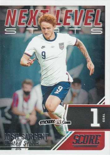Cromo Josh Sargent - Score FIFA 2021-2022 n. NLS2 - Panini