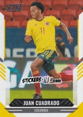 Sticker Juan Cuadrado - Score FIFA 2021-2022 n. 87 - Panini
