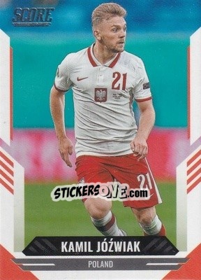 Sticker Kamil Jozwiak - Score FIFA 2021-2022 n. 57 - Panini