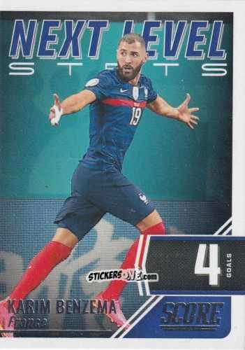 Cromo Karim Benzema - Score FIFA 2021-2022 n. NLS8 - Panini