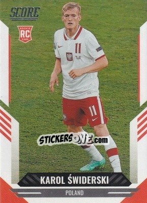 Sticker Karol Swiderski - Score FIFA 2021-2022 - Panini