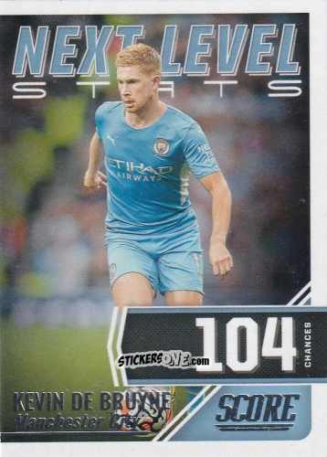 Figurina Kevin De Bruyne - Score FIFA 2021-2022 n. NLS9 - Panini