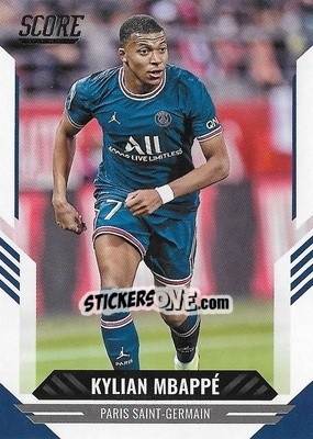 Sticker Kylian Mbappe - Score FIFA 2021-2022 n. 157 - Panini