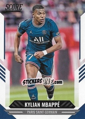 Sticker Kylian Mbappe - Score FIFA 2021-2022 - Panini