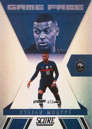 Figurina Kylian Mbappe - Score FIFA 2021-2022 n. GF17 - Panini