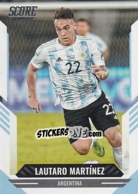 Cromo Lautaro Martinez - Score FIFA 2021-2022 - Panini