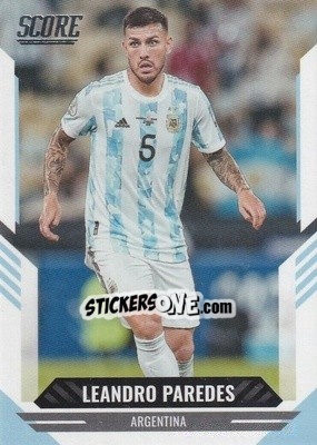 Cromo Leandro Paredes - Score FIFA 2021-2022 - Panini