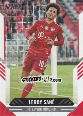Sticker Leroy Sane - Score FIFA 2021-2022 n. 178 - Panini
