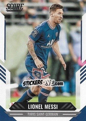 Sticker Lionel Messi - Score FIFA 2021-2022 n. 163 - Panini