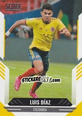 Sticker Luis Diaz - Score FIFA 2021-2022 n. 91 - Panini