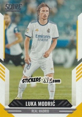 Sticker Luka Modric - Score FIFA 2021-2022 n. 109 - Panini