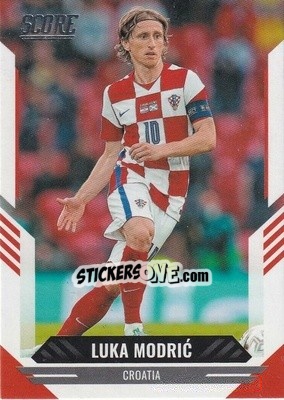 Sticker Luka Modric - Score FIFA 2021-2022 - Panini