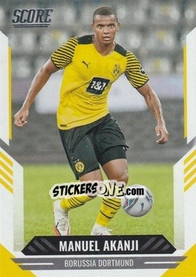 Sticker Manuel Akanji - Score FIFA 2021-2022 n. 123 - Panini