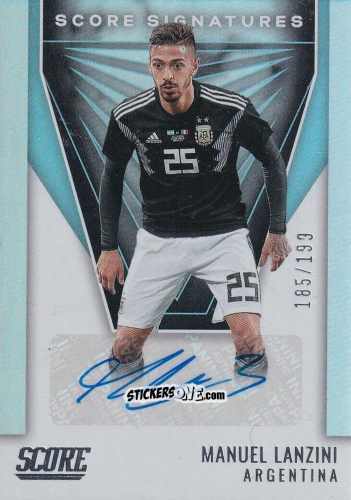 Figurina Manuel Lanzini - Score FIFA 2021-2022 n. SS1 - Panini