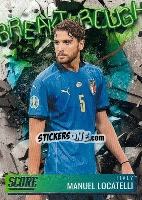 Figurina Manuel Locatelli - Score FIFA 2021-2022 - Panini