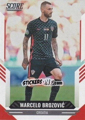 Sticker Marcelo Brozovic - Score FIFA 2021-2022 n. 40 - Panini