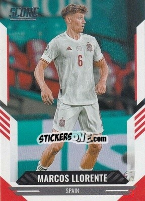 Sticker Marcos Llorente - Score FIFA 2021-2022 - Panini