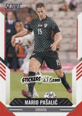 Sticker Mario Pasalic - Score FIFA 2021-2022 n. 38 - Panini