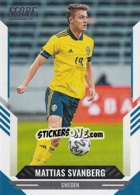 Sticker Mattias Svanberg - Score FIFA 2021-2022 - Panini