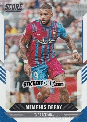 Sticker Memphis Depay - Score FIFA 2021-2022 n. 136 - Panini