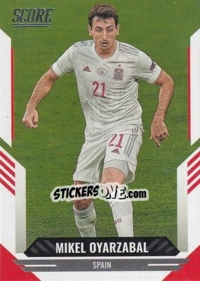 Cromo Mikel Oyarzabal - Score FIFA 2021-2022 n. 93 - Panini