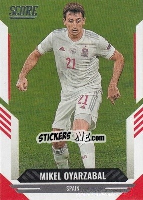 Sticker Mikel Oyarzabal - Score FIFA 2021-2022 - Panini