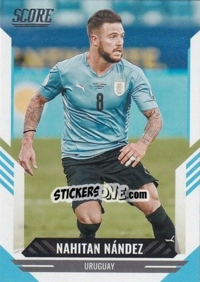 Figurina Nahitan Nandez - Score FIFA 2021-2022 - Panini