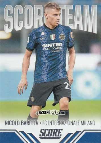 Cromo Nicolo Barella - Score FIFA 2021-2022 n. ST23 - Panini
