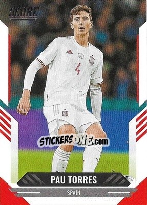 Sticker Pau Torres - Score FIFA 2021-2022 - Panini