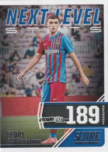 Cromo Pedri - Score FIFA 2021-2022 n. NLS16 - Panini