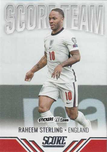 Sticker Raheem Sterling - Score FIFA 2021-2022 n. ST12 - Panini