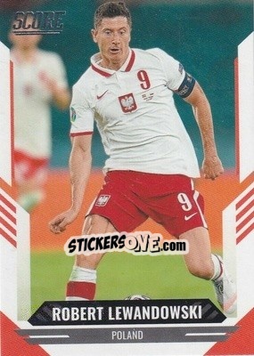 Sticker Robert Lewandowski - Score FIFA 2021-2022 n. 52 - Panini