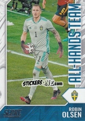 Sticker Robin Olsen - Score FIFA 2021-2022 n. AHT11 - Panini