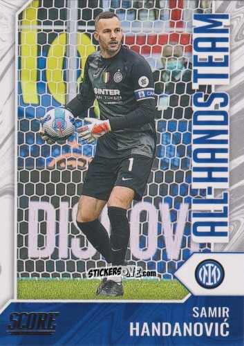 Cromo Samir Handanovic - Score FIFA 2021-2022 n. AHT5 - Panini