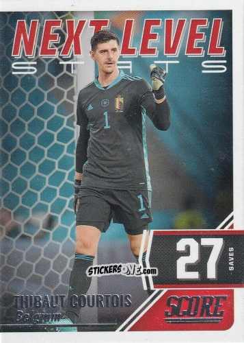 Figurina Thibaut Courtois - Score FIFA 2021-2022 n. NLS13 - Panini