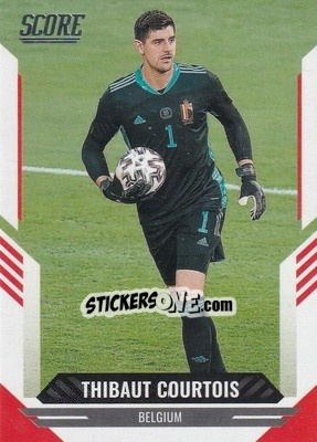 Sticker Thibaut Courtois - Score FIFA 2021-2022 n. 20 - Panini