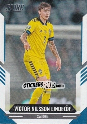 Figurina Victor Nilsson Lindelof - Score FIFA 2021-2022 - Panini